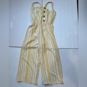 Jenna & Jessie - Girls stripped jumpsuit